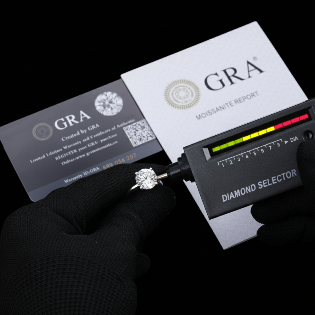 CROWN OF ICE VVS1 18K White Gold Ring