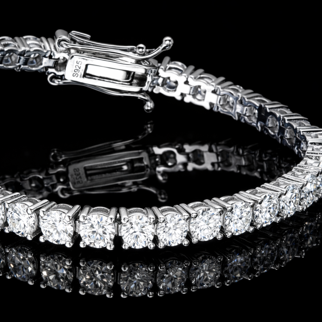 PURECUTS ICE VVS1 18K White Gold Tennis
