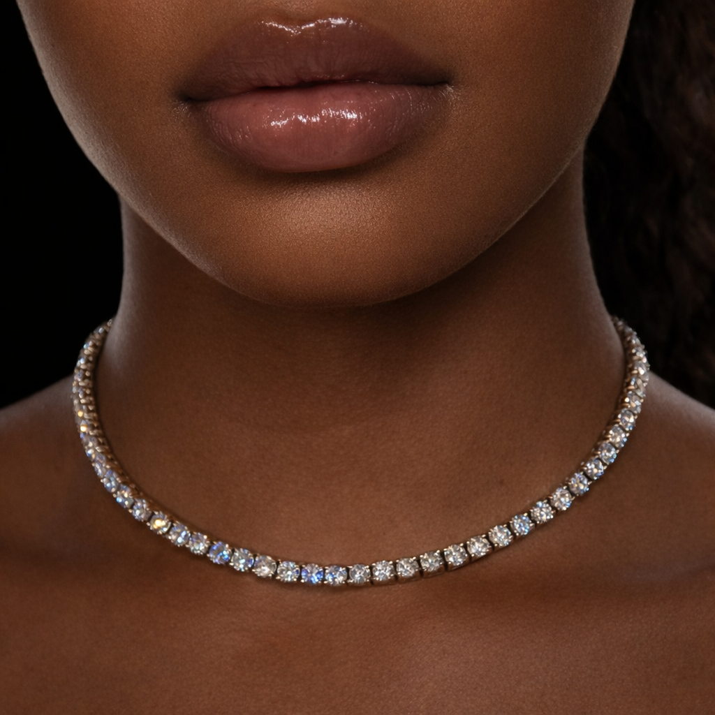 PURECUTS ICE VVS1 18K White Gold Tennis