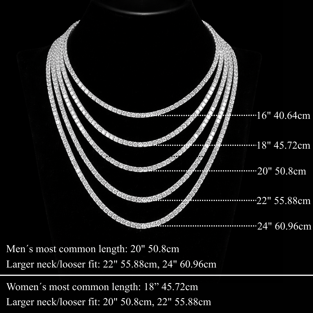 PURECUTS ICE GREEN VVS1 18K White Gold Tennis