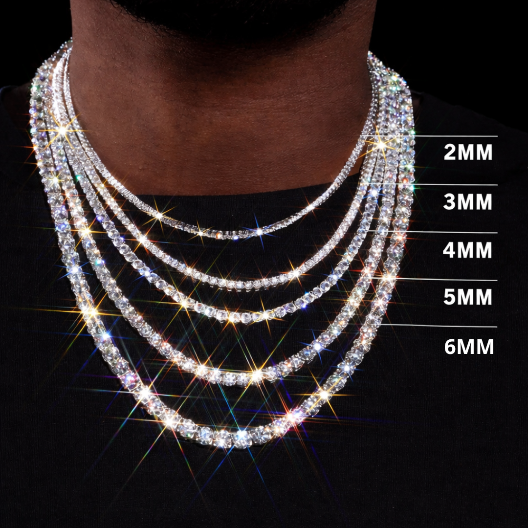 PURECUTS ICE GREEN VVS1 18K White Gold Tennis