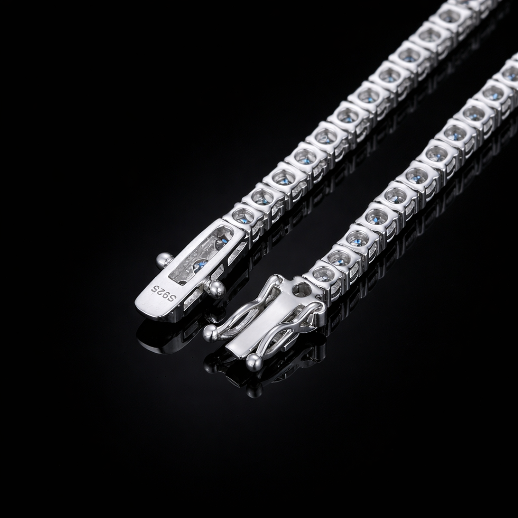 PURECUTS ICE VVS1 18K White Gold Tennis